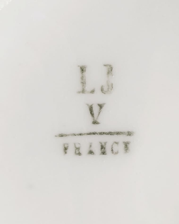 Tea service or coffee LV France antique porcelain