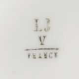 Service à thé ou café LV France porcelaine ancienne