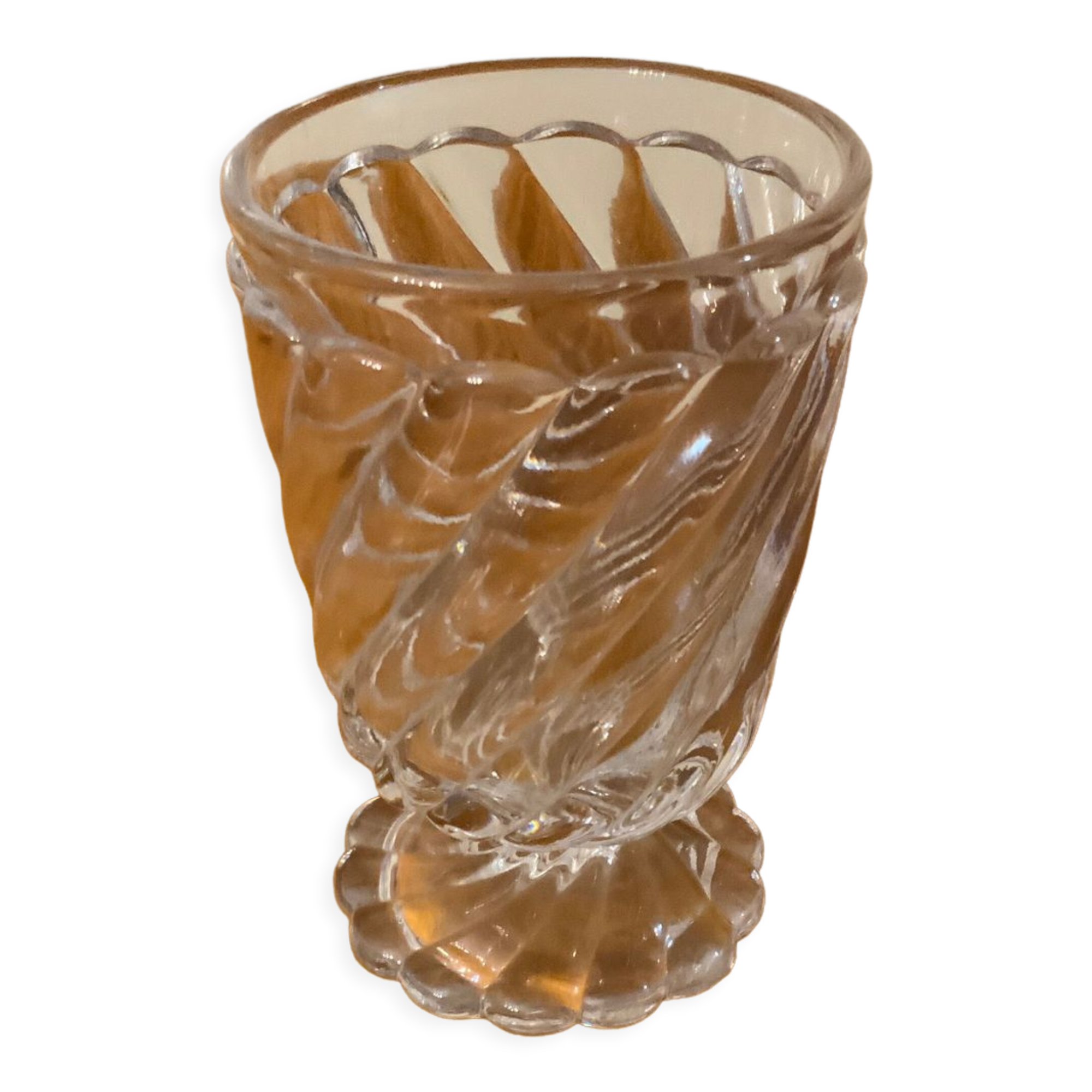 Baccarat vase stemmed glass