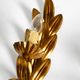 Pair of 1960s Italian gold-plated Florentine wall lamps