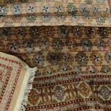 Wool carpet from SIN KIANG, entirely handmade in China, Turkestan.