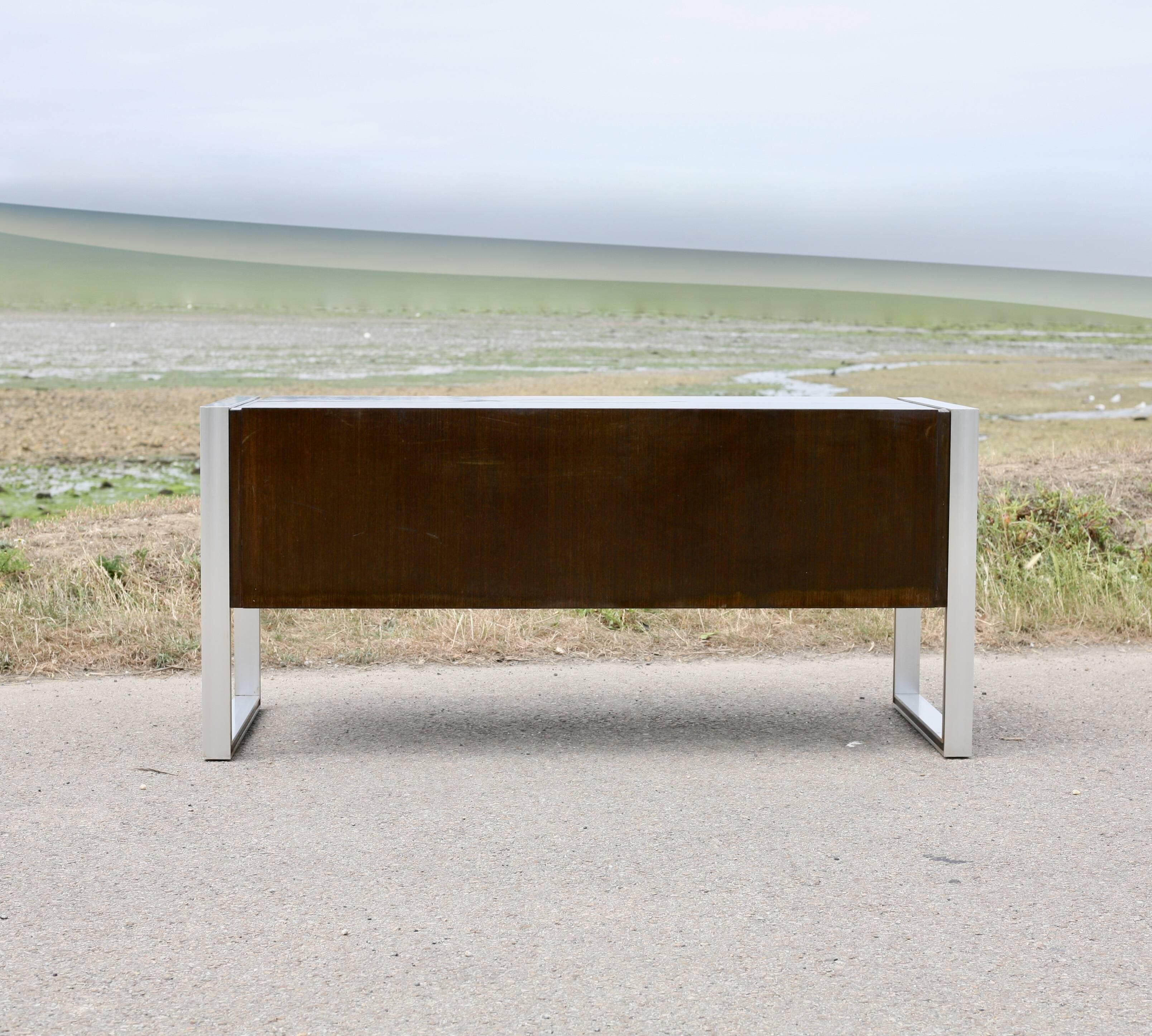 Claude Gaillard secretary sideboard, 1970s