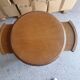 Gueridon with swings style art deco circa 1940 51.5 x 60 x 60 cm