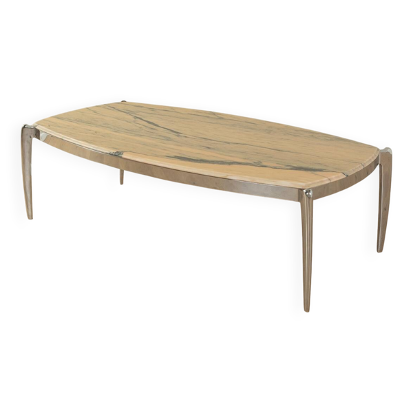 Table en marbre des années 60