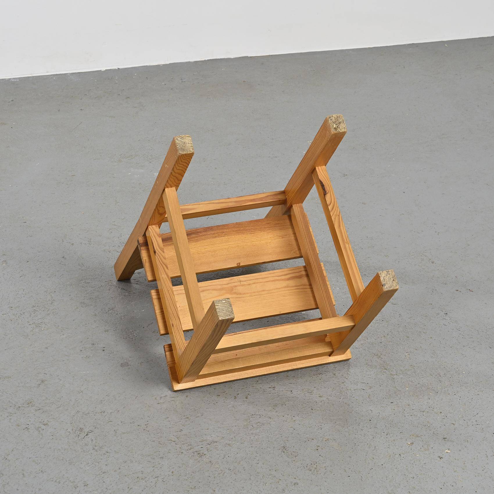 Set of six Maison Regain chairs, circa 1970