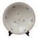Round serving dish Moulin des Loups Orchies with small flower decoration 25.5cm