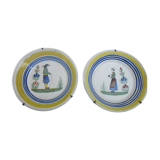 Henriot Quimper plates