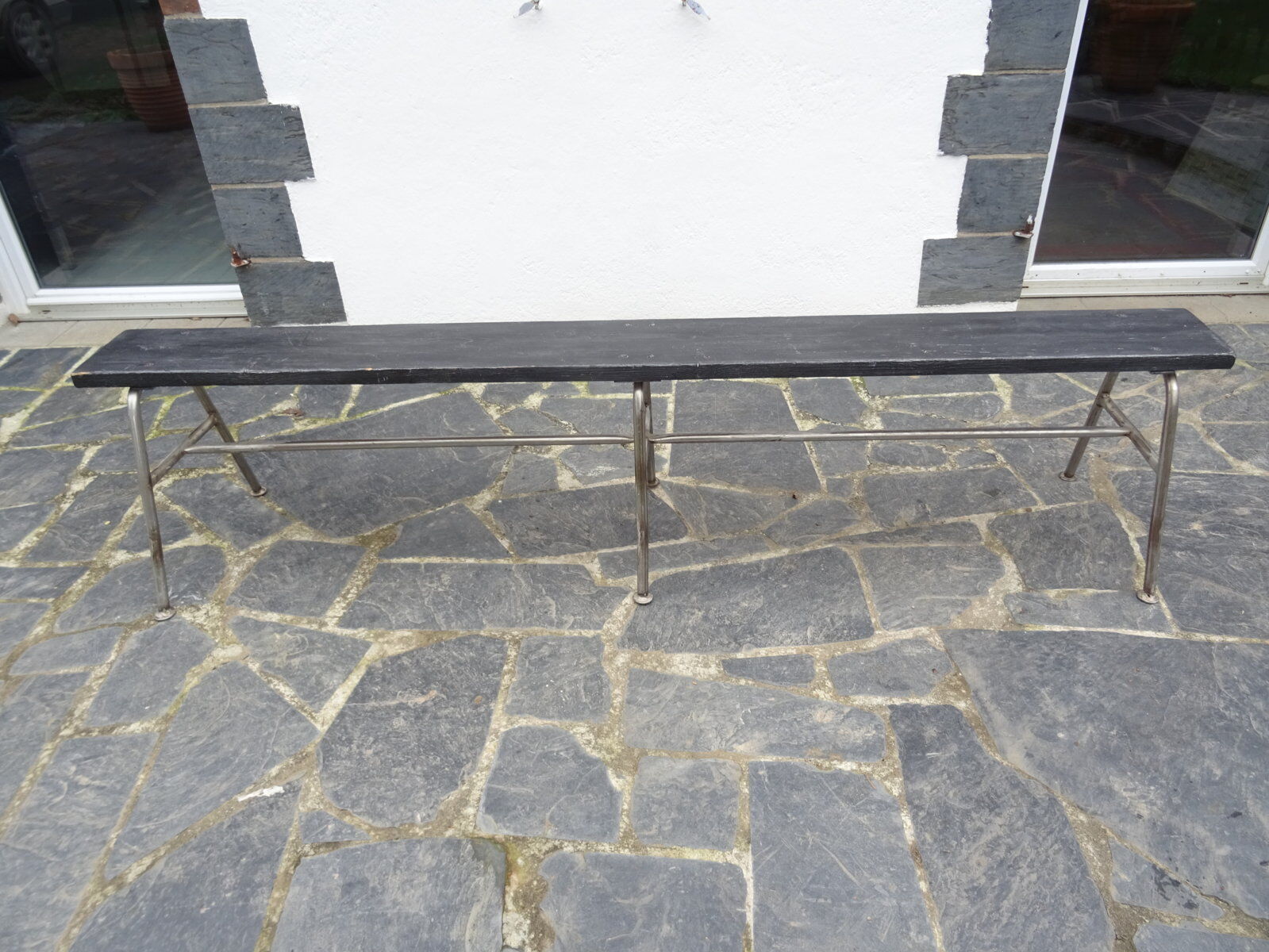 Banc 6 pieds inox 205 cm