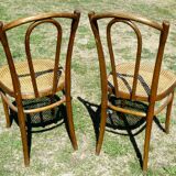 Pair of bistrots chairs J&J Khon