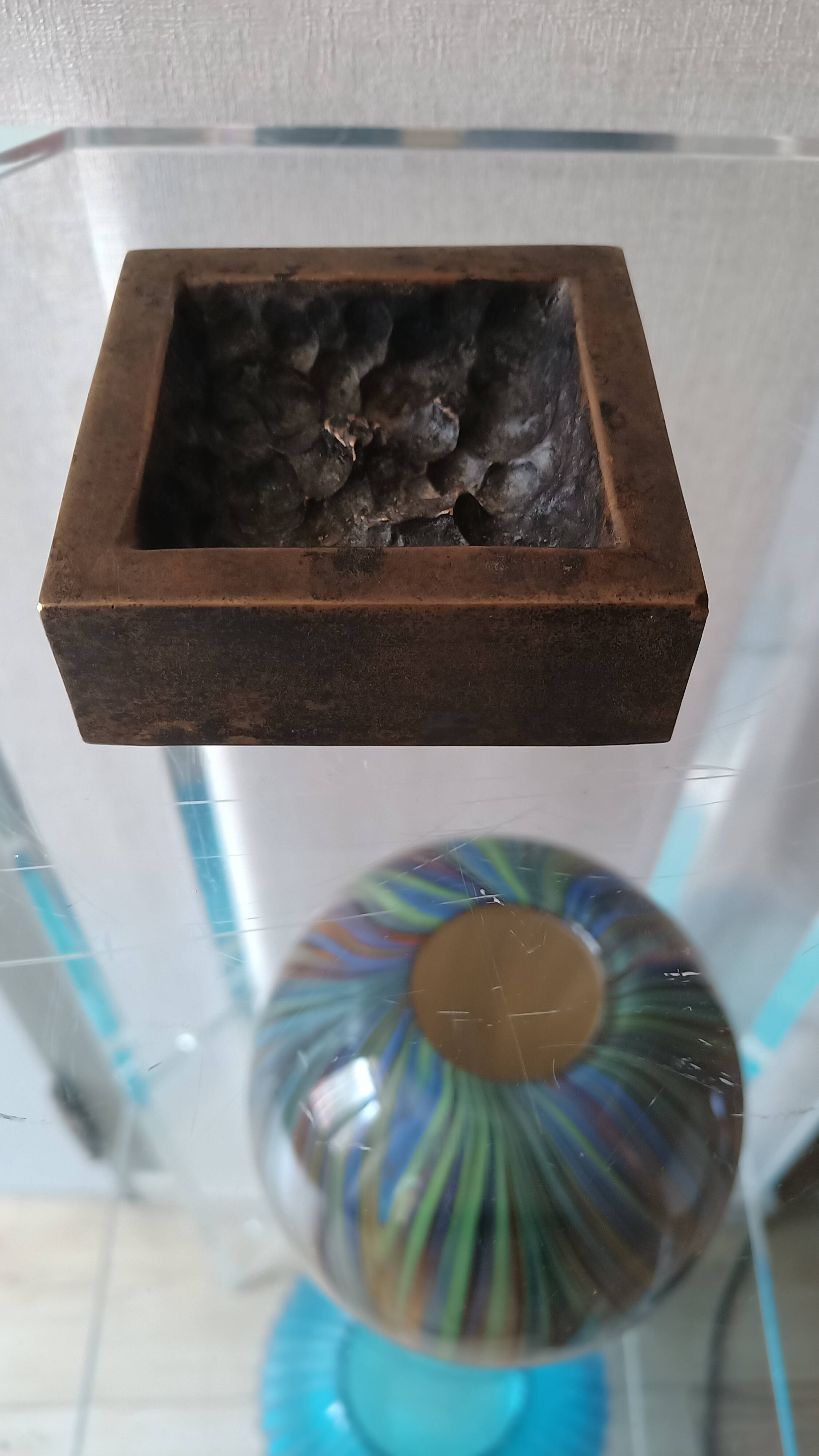 Monique Gerber paperweight bronze sculpture 70's