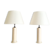 Pair of Jean Roger ceramic lamps