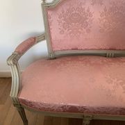 Vintage canapé / Antique banquette in Louis XVI style