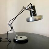 Brushed metal Aluminor lamp 1970