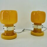 Pair of Midcentury Table Lamps by Zbyněk Hřivnáč, Equipment Hotel Praha, 1960s