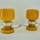 Pair of Midcentury Table Lamps by Zbyněk Hřivnáč, Equipment Hotel Praha, 1960s