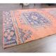 Vintage Turkish handmade wool runner  87x343
