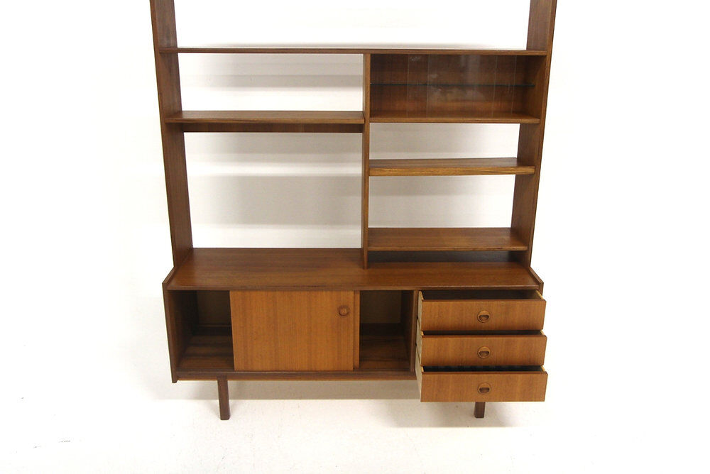 Scandinavian teak bookshelf, Sweden, 1960