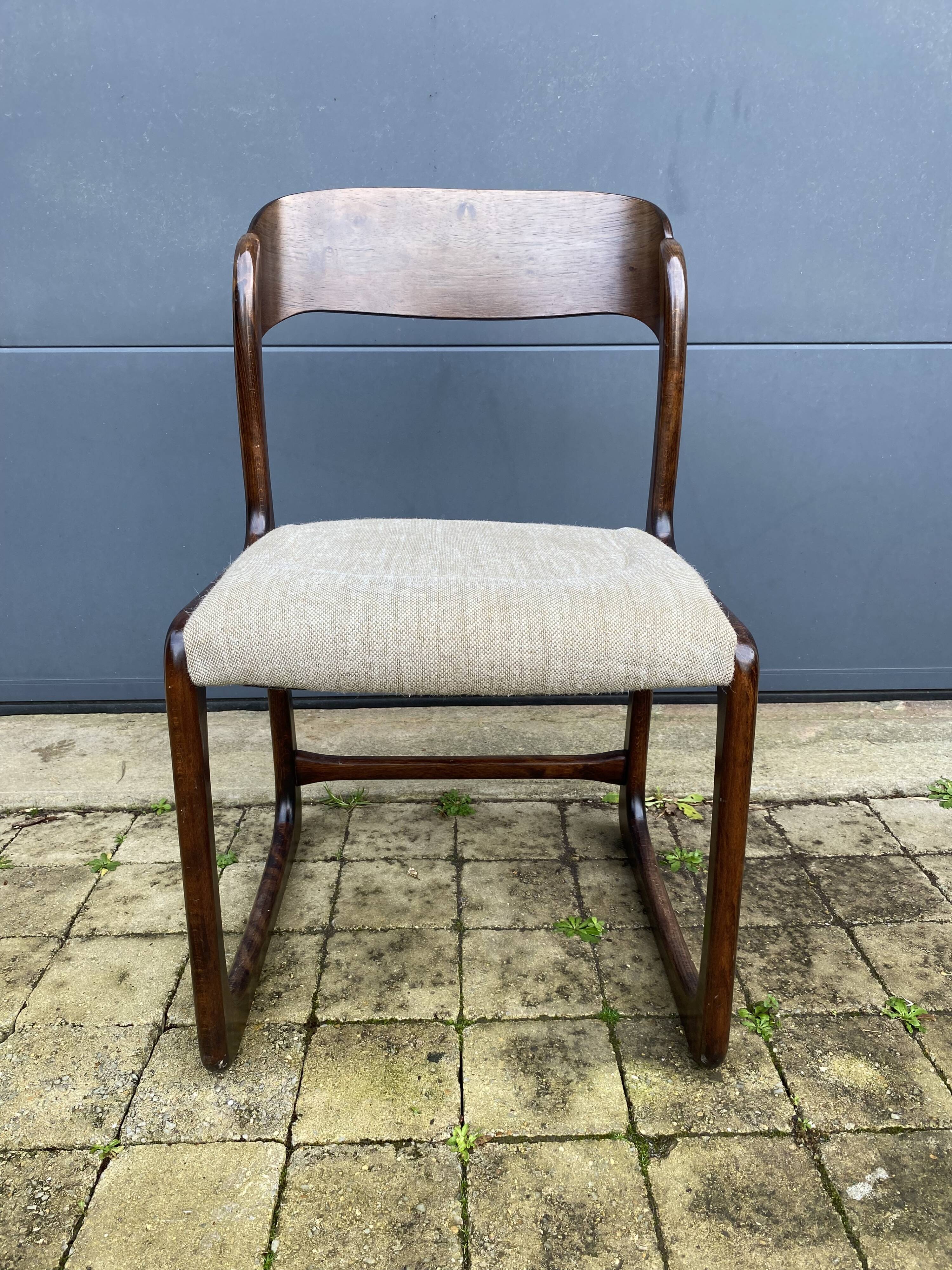 "Baumann sled chairs"