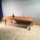 Table basse pieds épingle 1950"s.