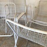 Lot of 4 chairs Emu vintage garden 1960-80's