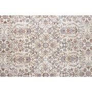 Vintage Turkish Hand-Knotted Wool Cotton Beige Area Rug 158x284