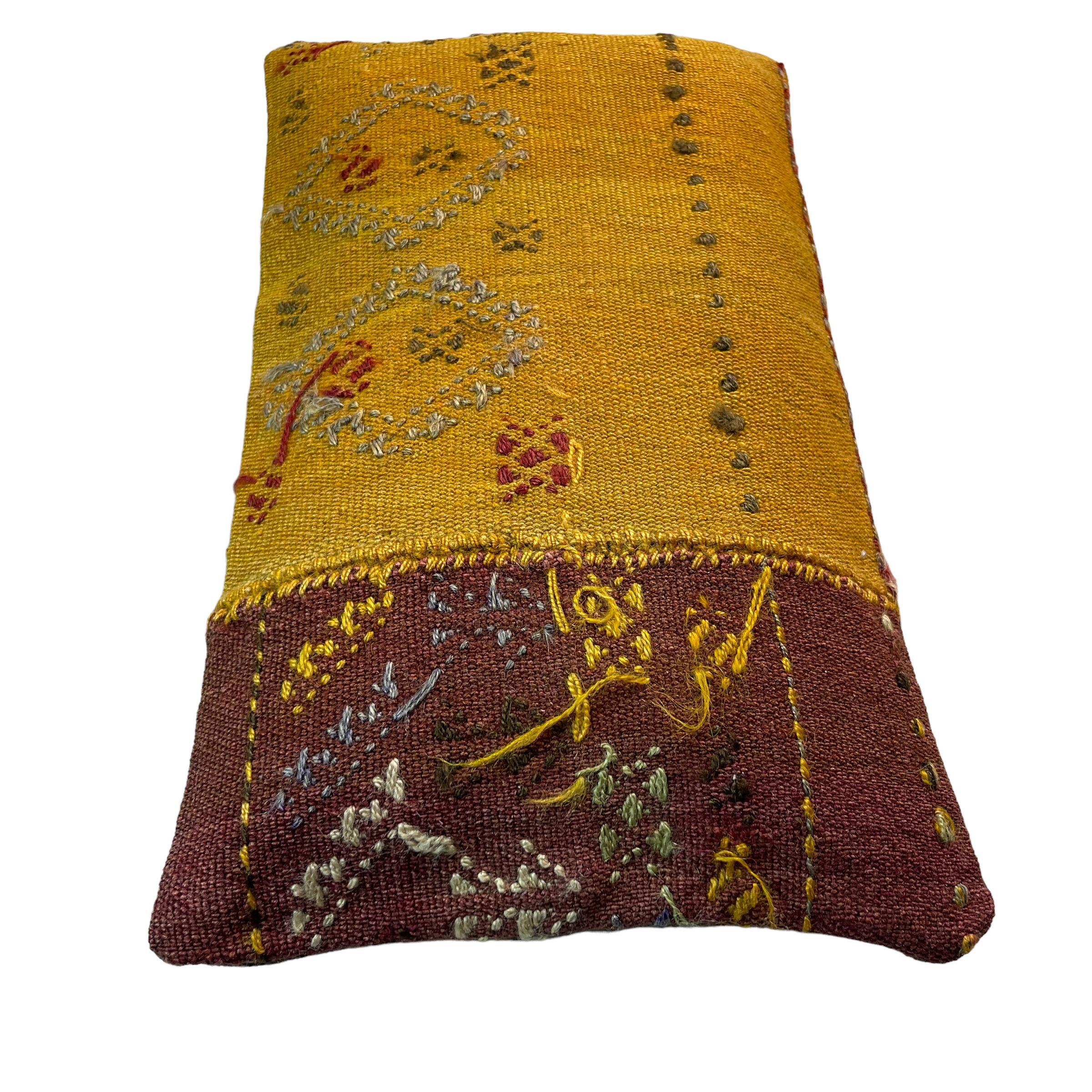 Vintage turkish handmade kilim cushion cover , 30 x 50 cm