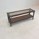 Italian Bamboo and Rattan Coffee Table, 1980s