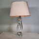 Pied de lampe abstrait Daum