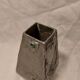Tin vase