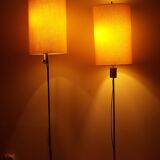 2 lampadaires années 60