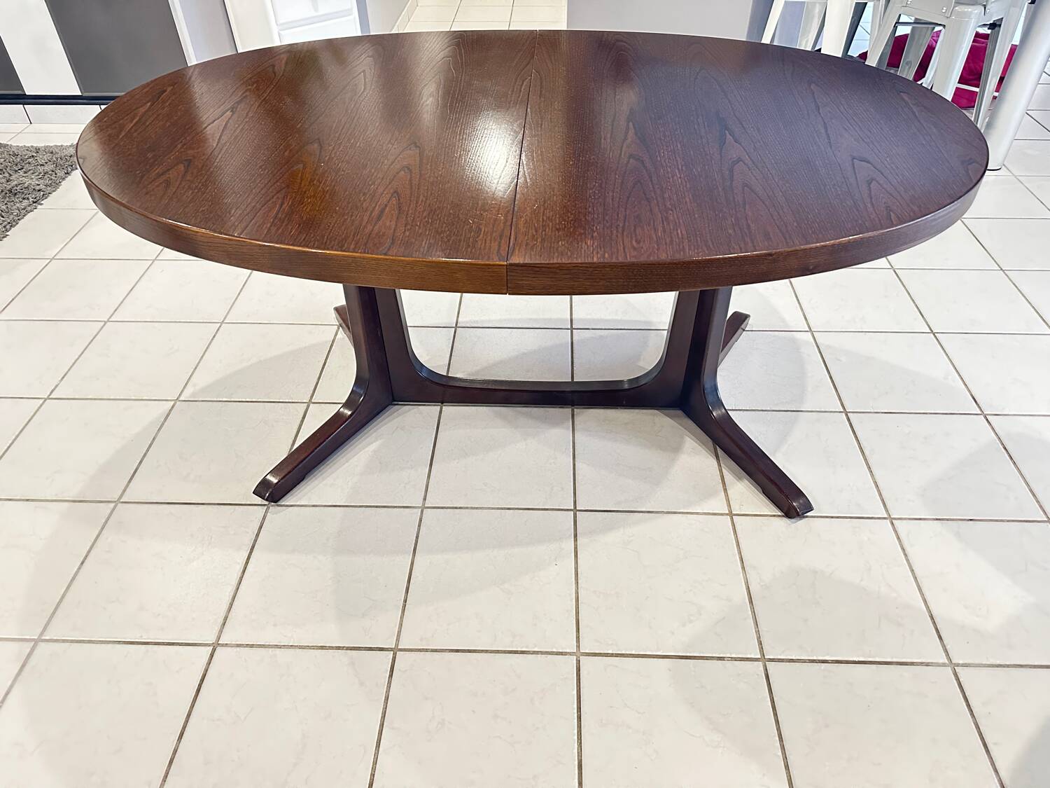 Vintage Baumann House extendable table from the 1970s