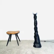 Lampe de sol Black Meteor par Jonathan Bocca pour Job Studio, Italie, 2023