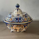 Desvres old Rouen faience plate