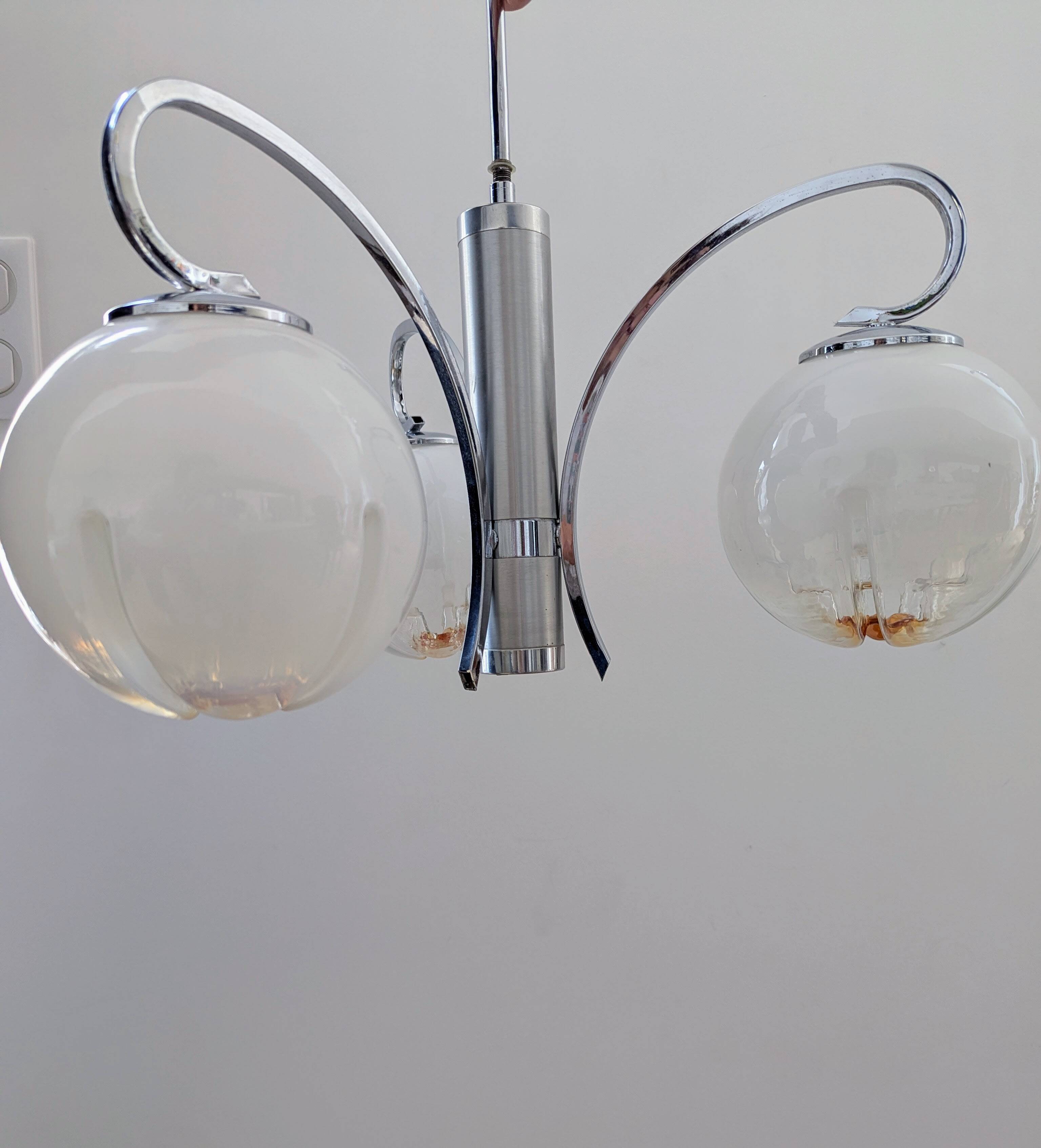 Delmas 3-branch chandelier