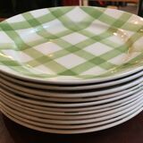 Series of 11 plates Moulin des loups