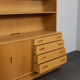 Danish modern oak wall cabinet by Poul Hundevad, Denmark 1960s