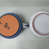 Soup tureen by La Roue Vallauris, Vintage Ceramics, Robert Picault