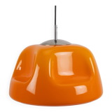 Orange Funky Space Age Plastic Pendant Lamp
