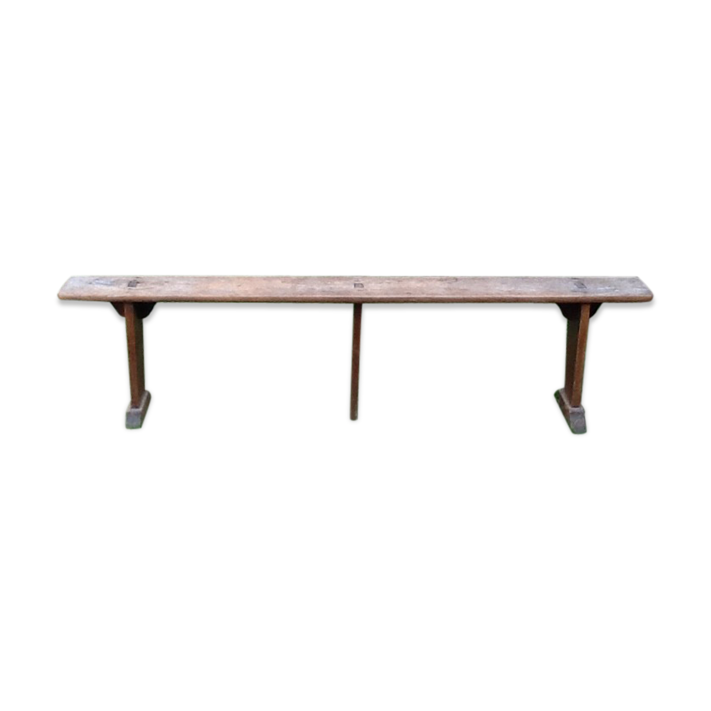 Wooden bench