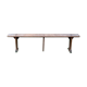 Wooden bench