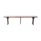 Wooden bench