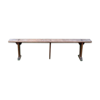 Wooden bench