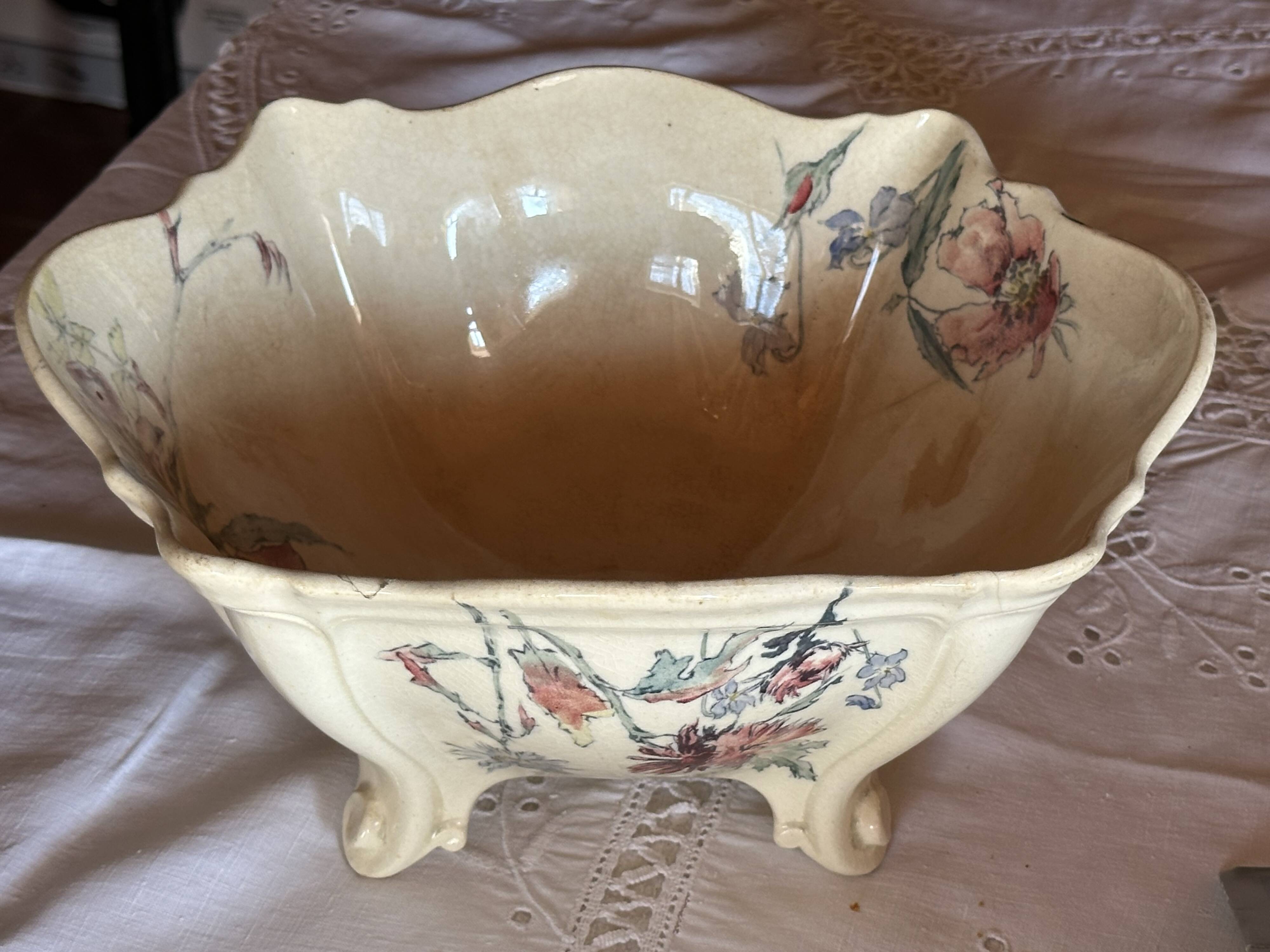 19th-century table jardinière