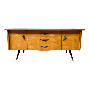 Enfilade vintage pieds compas 1960