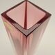 70s cubic sommerso vase