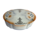 Bonbonnière porcelaine ovale décorée