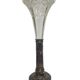 Art Nouveau French flute vase, 1900s