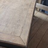 Louis Philippe notary office in oak, 1900 period - 1m49