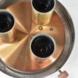 Vintage smoked ceiling lamp, raak