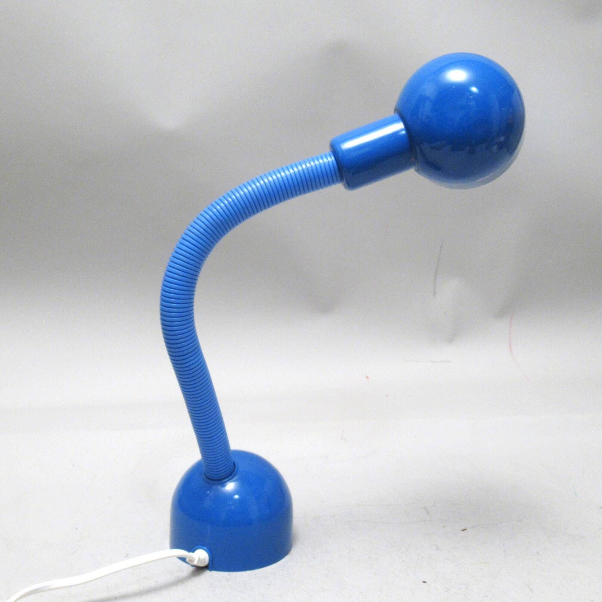 Blue desk lamp from the 80s